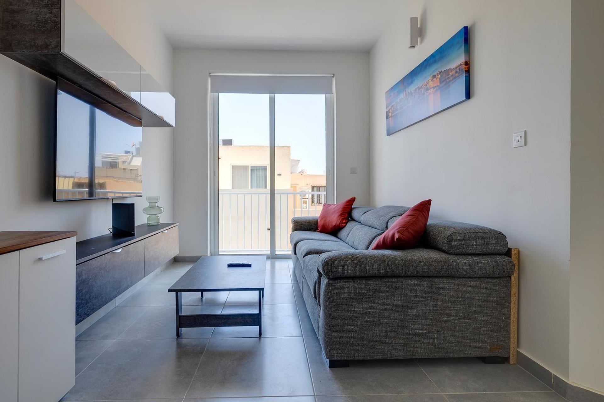 Contemporary 3br Retreat In Prime Sliema